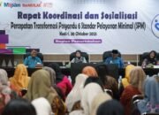 Buka Rakor dan Sosialisasi Percepatan Transformasi Posyandu 6 SPM, Mbak Wali: Posyandu Kini Jadi Pusat Layanan dan Pemberdayaan Warga