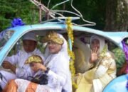 Pelepasan Arak-Arakan Nikah Massal Pemerintah Kota Palembang