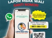 Nomor WA Chatbot Lapor Mbak Wali Resmi Beralih, Kini Jadi Centang Biru untuk Pelayanan Lebih Terpercaya