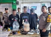 Polres Lamongan Gencarkan Patroli dan Razia Miras, Amankan Sejumlah Barang Bukti