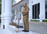 Sekda Kabupaten Asahan Pimpin Apel Gabungan , Bulan November 2025