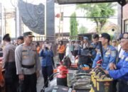 Polres Lamongan Gelar Apel Siap Tanggap Darurat Bencana