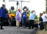 Bupati Blitar Tinjau Perkembangan Pembangunan Infrastruktur di Sejumlah Lokasi