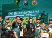 Semarak Fun Run RS Bhayangkara, Mbak Wali Dorong Gaya Hidup Sehat di Kota Kediri