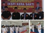 IKSPI Kera Sakti Bondowoso Gelar UKT Sabuk Biru di Aula Batalyon Yonif 514/SY