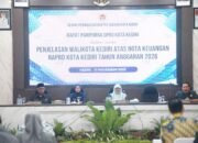Rapat Paripurna DPRD Kota Kediri, Mbak Wali Paparkan Tantangan dan Strategi dalam Nota Keuangan RAPBD TA 2026