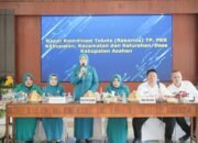 Rakornis TP PKK Asahan Fokus Perkuat Pemberdayaan Keluarga dan Peran Dasawisma