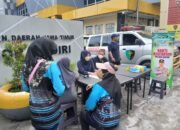 Bakti Kesehatan Polres Kediri Hadir di CFD, Puluhan Warga Dapat Layanan Gratis