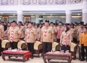 Bupati Asahan Hadiri Pengukuhan dan Pelantikan Mabida, Kwarda, dan LPK Gerakan Pramuka Sumatera Utara