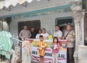Polsek Tanjung Balai Utara Gelar ‘Minggu Kasih’, Bagikan Bansos dan Serap Aspirasi Warga