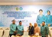 TP PKK Sumut Sosialisasikan IVA Test dan Serahkan Bantuan di Asahan