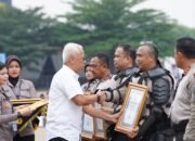 Kapolres Asahan Terima Penghargaan Dalam Menjaga Stabilitas dan Ketertiban Wilayah dari Kapolri