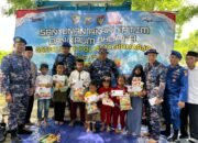 HUT ke-75, Polairud Polresta Sidoarjo Gelar Tasyakuran dan Santunan Dhuafa