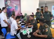 Kodim 0815/Mojokerto Gelar Donor Darah di Sunrise Mall, Dandim: Momentum Berbagi untuk Sesama dalam HUT ke-77 Kodam V/Brawijaya