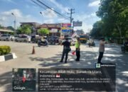 Polsek Bilah Hulu Lakukan Monitoring dan Pengamanan SPBU Antisipasi Antrian dan Kelangkaan BBM