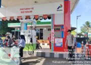 Antisipasi Kelangkaan, Polsek Na IX-X Lakukan Pengamanan Maksimal di SPBU