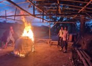 Polsek Jabon Turun Langsung Di Lokasi Sabung Ayam Desa Trompoasri