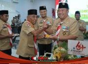 Bupati Asahan Dikukuhkan sebagai Ketua Mabicab Pramuka Asahan Masa Bakti 2024–2029