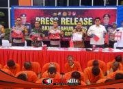 Sepanjang 2025, Polres Gresik Ungkap Ratusan Kasus Kriminal dan Narkoba