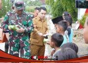 Dandim 0815 Bersama Forkopimda Pastikan Penanganan Banjir di Dawarblandong