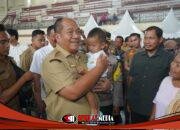 Pemkab Asahan dan PT Inalum Gelar Pasar Murah di GOR Kisaran