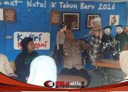 Lewat Pertunjukan Wayang, Kapolsek Kediri Kota Ajak Pemuda Rayakan Tahun Baru Dengan Kegiatan Positif