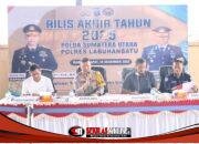 Rilis Akhir Tahun 2025 Polres Labuhanbatu komitmen Tegas ciptakan keamanan kamtibmas