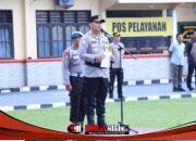 Polres Labuhanbatu Gelar Apel Kesiapan Pengamanan Sambut Malam Tahun Baru 2026