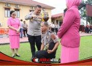 61 Personel Polres Labuhanbatu Naik Pangkat, Kapolres: Tanggung Jawab Semakin Besar