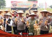 Polda Jatim Bersama Polresta Sidoarjo Gelar Panen Raya Jagung Kuartal I 2026