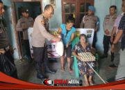 Polres Tanjung Balai Gelar, Minggu Kasih Salurkan Sembako dan Serap Aspirasi Warga Datuk Bandar
