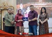 Suasana Haru Kenal Pamit Kapolres, bupati Labuhanbatu sampaikan pesan menyentuh