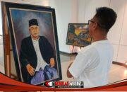 Jelang Penutupan, Lukisan Abah Yai Asep Resmi Dikoleksi Pengusaha Muda Mojokerto