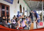 Stasiun KAI Probolinggo Terima Kunjungan Puluhan Anak TK Bayuangga 1 Sumber Wetan