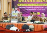 Wali Kota Mojokerto Buka Musrenbang Kelurahan Gununggedangan, Dorong Daya Saing Sektor Unggulan Ekonomi 2027