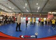 Kapolres Mojokerto Kota Tandai Pembukaan Piala PWI Cup 2026 dengan Tendangan Pertama