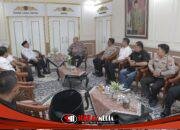 Kapolres Blitar Silaturahmi dengan Forkopimda Kabupaten Blitar