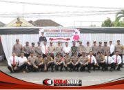 Kunker Kapolres Kediri AKBP.Bramastyo Priaji di Polsek Pare, Perkuat Ritme Kerja Personel