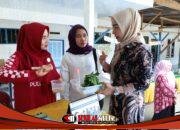 Persit Chandra Kirana Studi Tiru ke Posyandu Melur Desa Sipaku Area