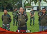 Bupati Asahan Uji Terbang Drone Pertanian di Lahan Pangan Padi Gogo Kodim 0208/AS