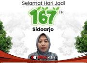 Keluarga Besar SMPN 1 Prambon Mengucapkan, “Selamat Hari Jadi 167 Tahun Sidoarjo”