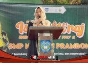 Peringati Isra’ Mi’raj, SMPN 1 Prambon Tanamkan Nilai Iman Sejak Dini