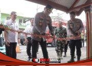 Kapolres Blitar Resmikan Pangkalan Ojek Bhayangkara di Simpang Empat Kendalrejo
