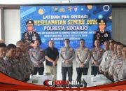 Polresta Sidoarjo Gelar Latpra Ops Keselamatan Semeru 2026