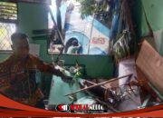 Dua Ruang Kelas UPTD SDN 014645 Pulau Maria Hancur Akibat Dihantam Mobil Bus