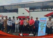 Ops Keselamatan Semeru 2026, Satlantas Polres Kediri Kota Periksa Kondisi Bus