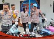 Polres Kediri Amankan 26 Sepeda Motor, Diduga Untuk Balap Liar; Pelaku Mayoritas Pelajar SMP