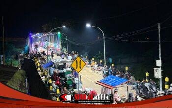 Jembatan Bubak, di Malam Hari Menjadi Destinasi Wisata Dadakan