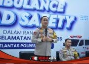 Polres Gresik Gelar Ambulance Road Safety dalam Operasi Keselamatan Semeru 2026