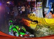 Dua Pemuda Tewas Usai Motor Ninja Tanpa Nopol Tabrak Pohon di Jotangan Mojosari